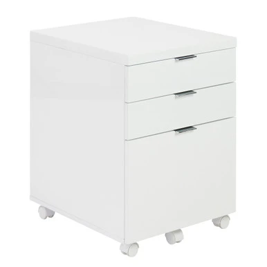 Reza Storage Cabinet - White 1 Reza Storage Cabinet - White
