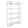 Reza Shelf - White/Chrome