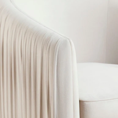 Aria Pleated Swivel Chair 5 Aria Pleated Swivel Chair - Image 5