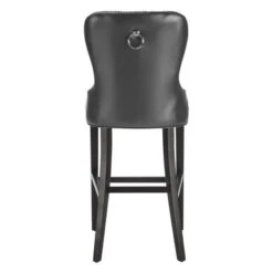 Charlotte Leather Stool - Espresso -Best Furniture Decoration Shop 010546942 3 19452.1690272648.386.513