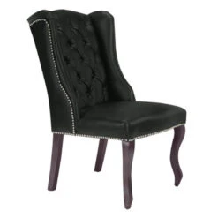 Archer Leather Dining Chair - Espresso -Best Furniture Decoration Shop 013032453 94304.1690268525.386.513