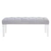 Charlotte Bench - High Gloss White