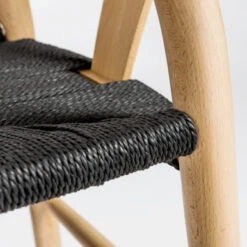 Tia Dining Chair Natural/Black - Set Of 2 -Best Furniture Decoration Shop 013147587 6 55153.1690285896.386.513 1