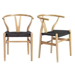 Tia Dining Chair Natural/Black - Set Of 2 15 Tia Dining Chair Natural/Black - Set Of 2 -Best Furniture Decoration Shop 013147587 26943.1690285894.386.513