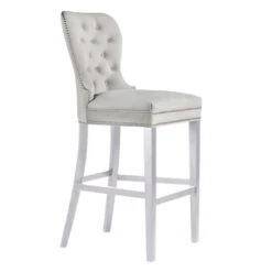 Charlotte Stool - High Gloss White -Best Furniture Decoration Shop 013166447 34239.1690268771.386.513