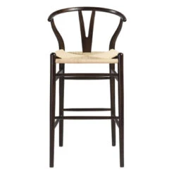 Tia Bar Stool - Walnut/Natural
