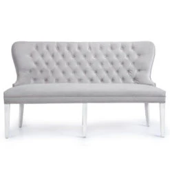 Charlotte Banquette - High Gloss White -Best Furniture Decoration Shop 013510327 42086.1690269113.386.513