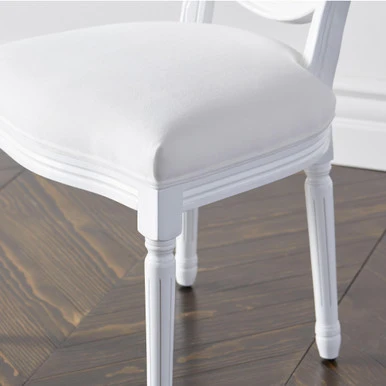 Camille Dining Chair - High Gloss White 1 Camille Dining Chair - High Gloss White