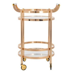 Sierra Bar Cart - Gold -Best Furniture Decoration Shop 070159215 91337.1690281553.386.513