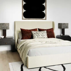 Jibriyah Tweed Bed 10 Jibriyah Tweed Bed -Best Furniture Decoration Shop 600003532 rv1 08734.1690292137.386.513