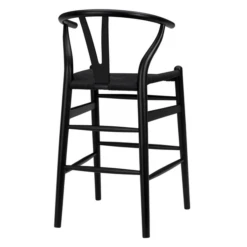 Tia Counter Stool - Black/Black -Best Furniture Decoration Shop webimage 013101700 3 jpg