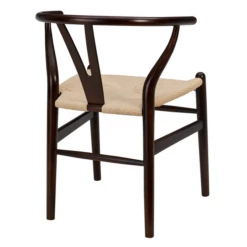Tia Dining Chair Walnut/Natural - Set Of 2 -Best Furniture Decoration Shop webimage 013106075 4 jpg