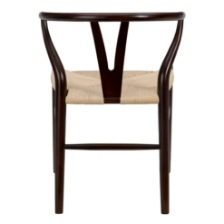 Tia Dining Chair Walnut/Natural - Set Of 2 -Best Furniture Decoration Shop webimage 013106075 5 jpg