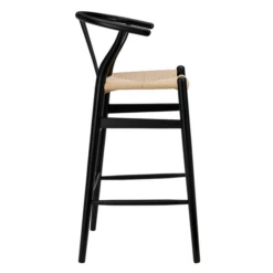 Tia Bar Stool - Black/Natural -Best Furniture Decoration Shop webimage 013144108 2 jpg