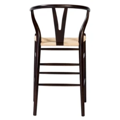 Tia Counter Stool - Walnut/Natural -Best Furniture Decoration Shop webimage 013174865 4 jpg