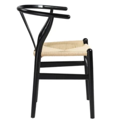 Tia Dining Chair Black/Natural - Set Of 2 -Best Furniture Decoration Shop webimage 013191573 ALT1 jpg