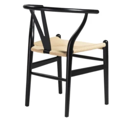 Tia Dining Chair Black/Natural - Set Of 2 -Best Furniture Decoration Shop webimage 013191573 ALT2 jpg 1