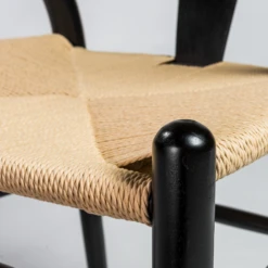 Tia Dining Chair Black/Natural - Set Of 2 -Best Furniture Decoration Shop webimage 013191573 DTL jpg 1