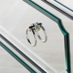 Simplicity Mirrored 5 Drawer Tall Chest -Best Furniture Decoration Shop webimage 014209993 DTL2