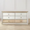 Omni Mirrored 6 Drawer Chest