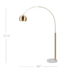 Orson Floor Lamp - Brass 7 Orson Floor Lamp - Brass -Best Furniture Decoration Shop webimage 021201672 DIM