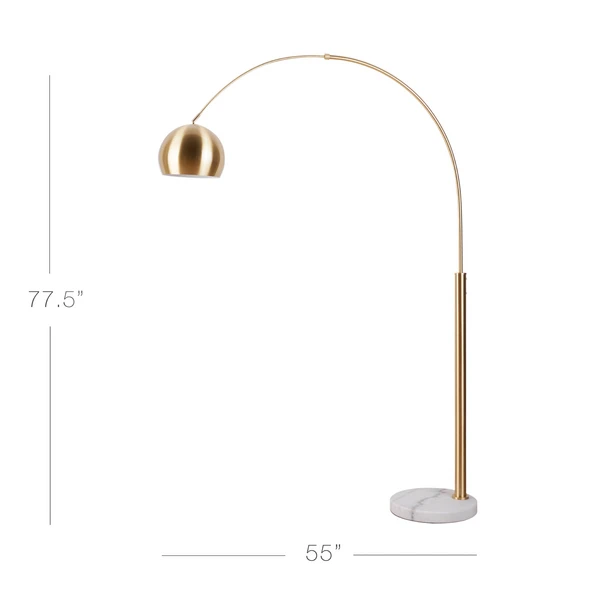 Orson Floor Lamp - Brass 4 Orson Floor Lamp - Brass - Image 4
