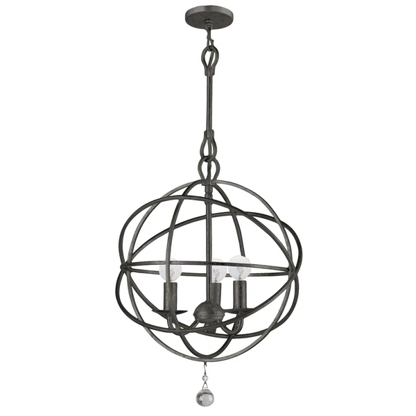 Eclipse Chandelier - English Bronze 3 Eclipse Chandelier - English Bronze - Image 3