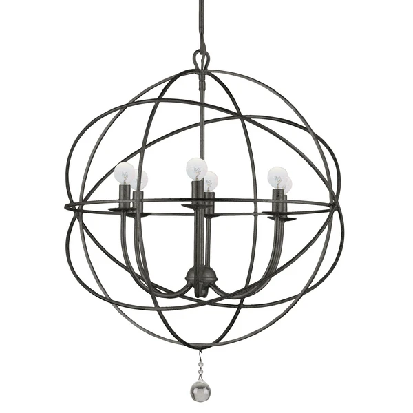 Eclipse Chandelier - English Bronze 4 Eclipse Chandelier - English Bronze - Image 4