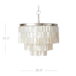 Capiz Chandelier -Best Furniture Decoration Shop webimage 022206394 DIM