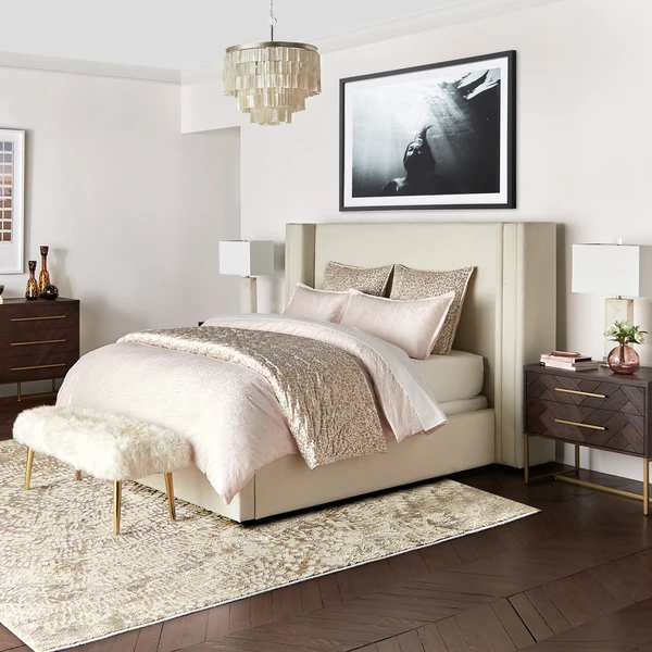 Persia Reversible Bedding - Champagne 5 Persia Reversible Bedding - Champagne - Image 5