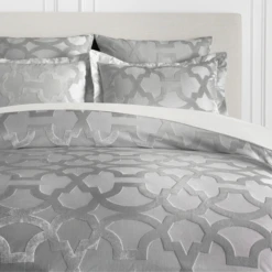 Edessa Bedding - Silver