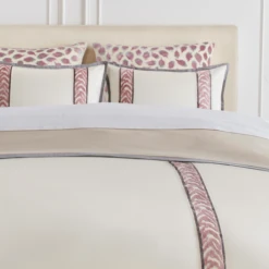 Gianna Frame Bedding - Blush