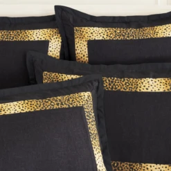 Selena Frame Bedding - Black -Best Furniture Decoration Shop webimage 042474348 042474349 042474350 ALT1