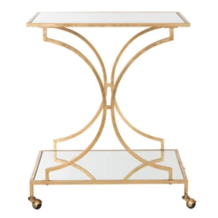 Arden Bar Cart - Gold
