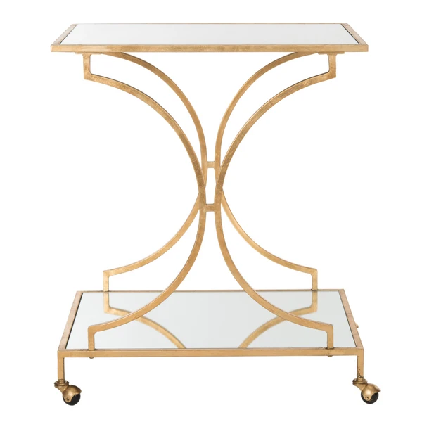 Arden Bar Cart - Gold 1 Arden Bar Cart - Gold