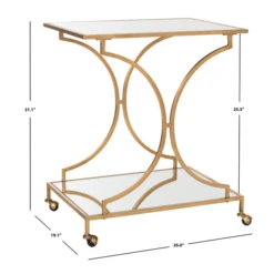 Arden Bar Cart - Gold 8 Arden Bar Cart - Gold -Best Furniture Decoration Shop webimage 070126099 DIM