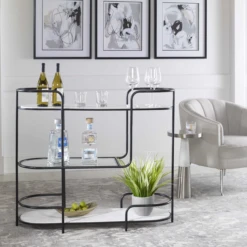 Ezio Bar Cart 12 Ezio Bar Cart -Best Furniture Decoration Shop webimage 070499135 RV1