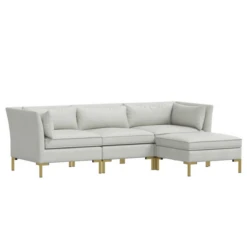 Zara 4 PC Ottoman Sectional