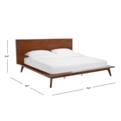 Lawrence Platform Bed -Best Furniture Decoration Shop webimage 601615575 601108347 QUEEN DIM