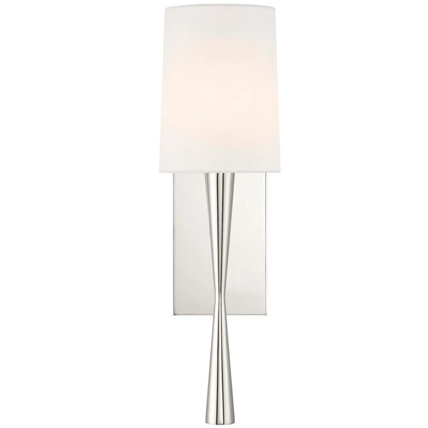 Taylor Wall Sconce - Polished Nickel 1 Taylor Wall Sconce - Polished Nickel