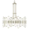 Fallon 8 Light Chandelier - Polished Nickel