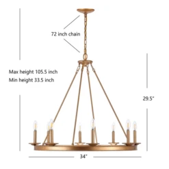 Gerald Chandelier 7 Gerald Chandelier -Best Furniture Decoration Shop webimage 612983670 DIM