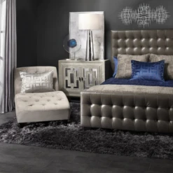 Mardon Velvet Bedding - Grey Mocha -Best Furniture Decoration Shop webimage 620098529 rv1 jpg