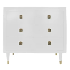 Uptown 4 Drawer Dresser - White