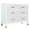 Monterey 4 Drawer Dresser - White
