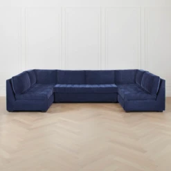 Eli Armless U Sectional - 3 PC