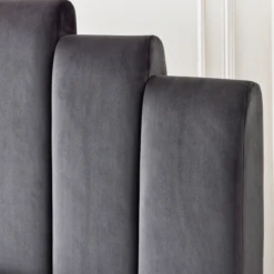 Marlow Bed -Best Furniture Decoration Shop webimage 999127660 MARLOW BED HIGH FOOT ROYALE GUNMETAL DTL1