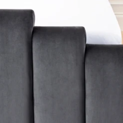 Marlow Bed -Best Furniture Decoration Shop webimage 999127660 MARLOW BED HIGH FOOT ROYALE GUNMETAL DTL2