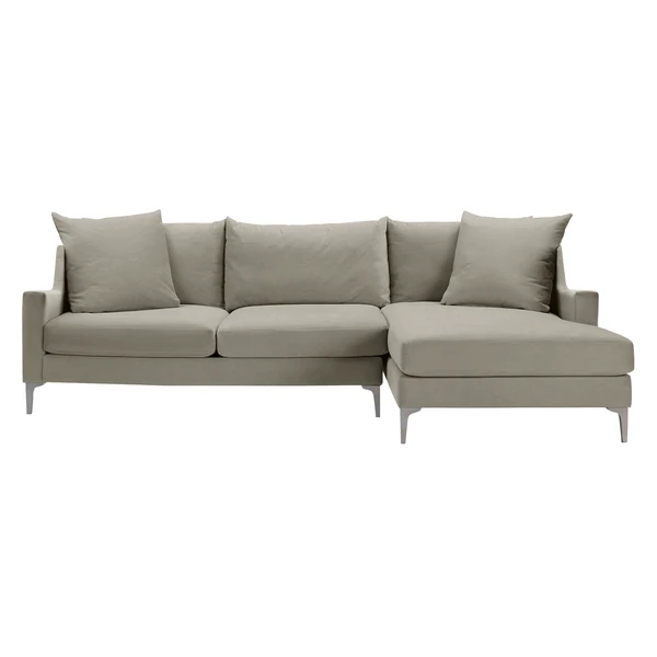 Details Slope Arm Chaise Sectional - 2PC 1 Details Slope Arm Chaise Sectional - 2PC