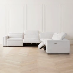 Frankie Reclining Sectional - 5 PC -Best Furniture Decoration Shop webimage 999606038 alt3 frankie